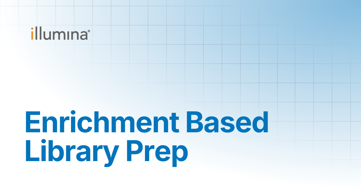 Enrichment Based Library Prep | Illumina Knowledge